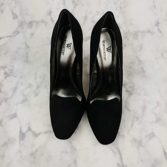 Worthington Black 4.5 inch high heels size 8 - Picture 7 of 8